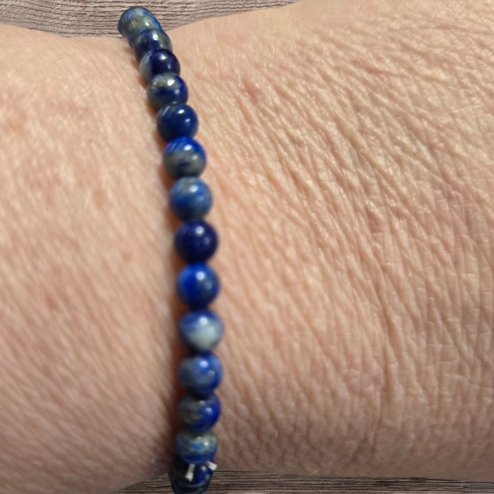 4mm Lapis Bracelet